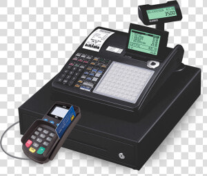 Free Electronic Cash Register From Springfield Payments   Casio Se C3500 Cash Register  HD Png Download