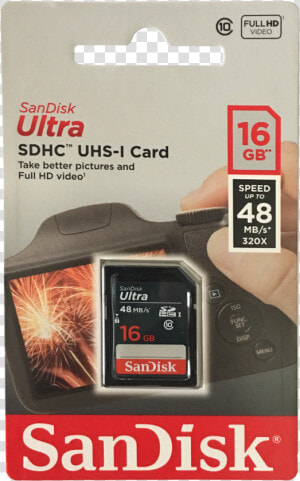 Sd Sandisk Ultra 16gb  HD Png Download