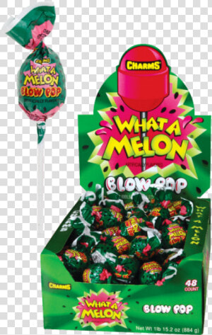 Charms Blow Pop What A Melon  HD Png Download