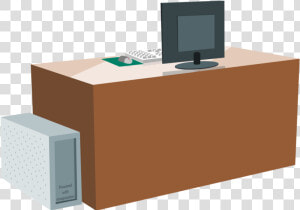 Computer Desk Png Hd   Desk  Transparent Png