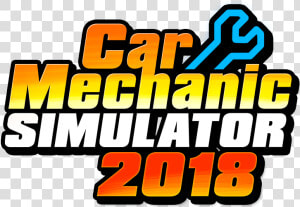 Car Mechanic Simulator 2018 Logo  HD Png Download