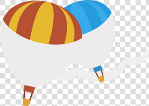 Hot Air Balloon Clipart Vector   Vector Vector Transparent Background Hot Air Balloon  HD Png Download