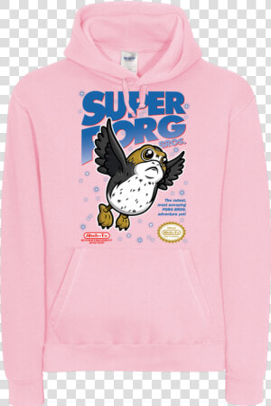 Olipopart Super Porg Bros Sweatshirt B amp c Hooded   Png   Hoodie  Transparent Png