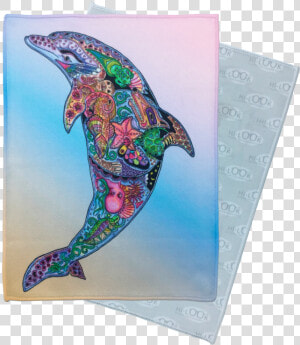 Dolphin Microfiber Cleaning Cloth  HD Png Download