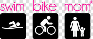 Triathlon Logo For Mer6 1   Swim Bike Run  HD Png Download