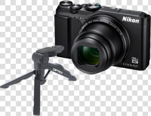 Coolpix A900 Black Optex Mini Tripod Grip   Nikon Coolpix  HD Png Download