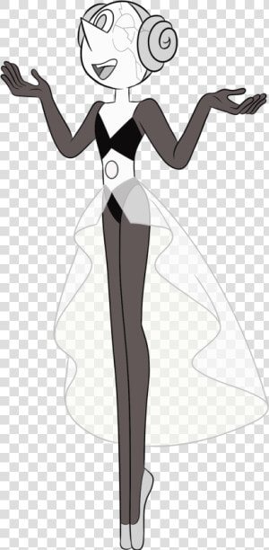 Got White Pearl S Design Down God I Love Her So Much   Steven Universe White Pearl  HD Png Download