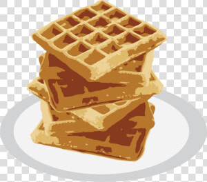 Belgian Waffle  HD Png Download