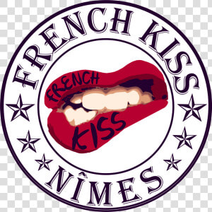 Créa Du Logo French Kiss Nîmes  Association Évènementiel   Brandy Melville Tumblr Stickers  HD Png Download