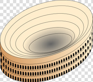 Colosseum Top View Drawing  HD Png Download