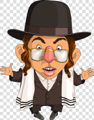 Jewish People Judaism Cartoon Illustration   Jew Illustration  HD Png Download