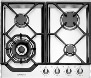 Westinghouse 90cm Gas Cooktop Whg956sb  HD Png Download