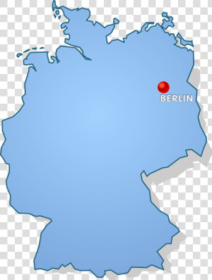 Germany  Img Big   Map Of Germany With Capital  HD Png Download