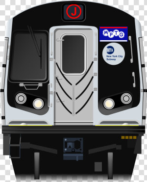 New York City Subway Kawasaki R160 Front   New York Subway Front  HD Png Download