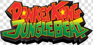 Transparent Donkey Kong Logo Png   Donkey Kong Jungle Beat Logo  Png Download