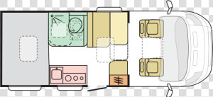 Day Layout Night Layout   Adria Compact Sp  HD Png Download