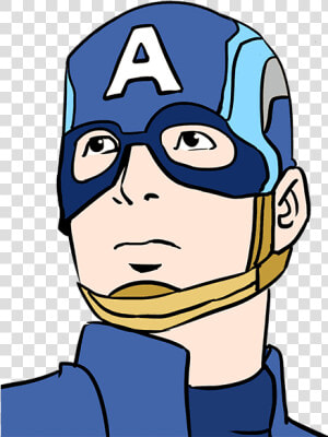 How To Draw Captain America   Draw Captain America Easy  HD Png Download