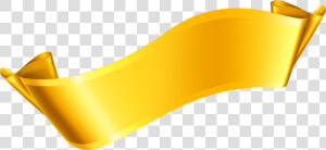 Yellow Ribbon Png   Vector Gold Ribbon Banner  Transparent Png