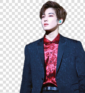 Freetoedit Wonwoo Seventeen Svtwonwoo Freetoedit     Wonwoo Suit Red  HD Png Download