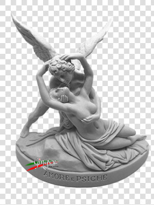 Amore E Psiche  Love And Cupido  Cupido And Psyche    Statue  HD Png Download