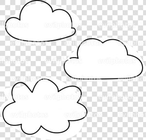 Cloud Drawing Vector And Stock Photo   Label  HD Png Download