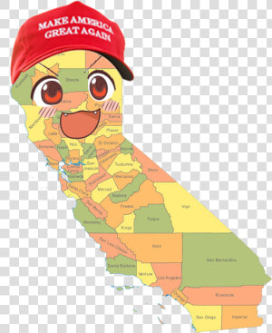 Transparent Make America Great Again Hat Png   Did California Became A State  Png Download