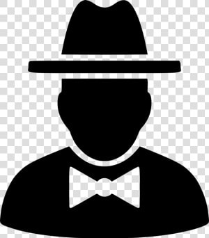 Spy   Gray Hat Hacker Icon  HD Png Download