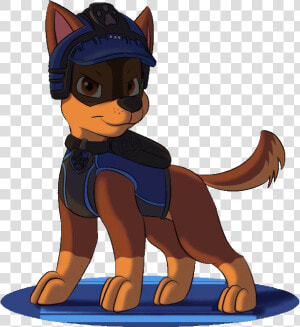 Paw Patrol Chase Fanart Clipart   Png Download   Paw Patrol Gif Chase  Transparent Png