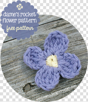 Free Crochet Pattern Dames Rocket   Crochet  HD Png Download