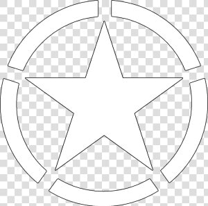 Star Army Free Icon   Us Army White Star  HD Png Download