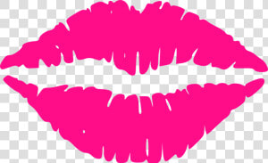 Kiss  Lips  Hot  Pink  Kissing  Female  Woman  Girl   Lips Clip Art  HD Png Download