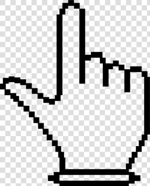 Click Hand Png Black   Mouse Click Png Gif  Transparent Png