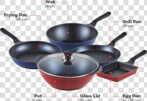 Ilo Titanium Cookware Set   Ilo Titanium Cookware Set Review  HD Png Download