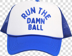 Run The Damn Ball Hat Data large Image   cdn   Baseball Cap  HD Png Download