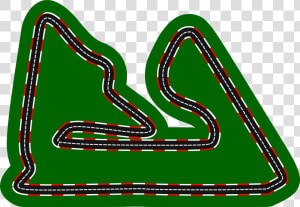 Track Clipart Race Course   Bahrain F1 Track Clipart  HD Png Download