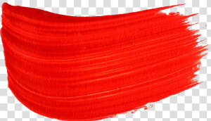 Red Paint Brush Strokes Transparent   Oval  HD Png Download