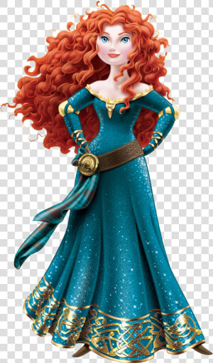 Merida Png Clip Art   Disney Princess Brave  Transparent Png