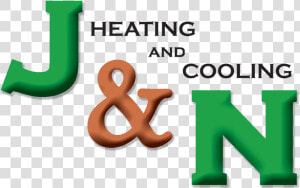 J amp n Heating And Cooling   Graphic Design  HD Png Download