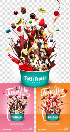 Transparent Tutti Frutti Png   Tutti Frutti Frozen Yogurt Brisbane  Png Download