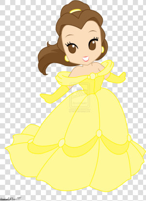 Chibi Disney Princesses Drawings   Drawings Of Disney Princess Cartoon  HD Png Download