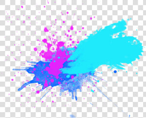  blue  splash  colorsplash  paint  color  colorful   Graphic Design  HD Png Download