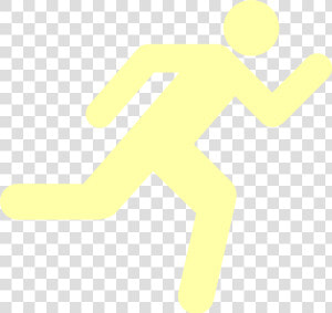 Transparent Jog Clipart   Stick Man Running White  HD Png Download