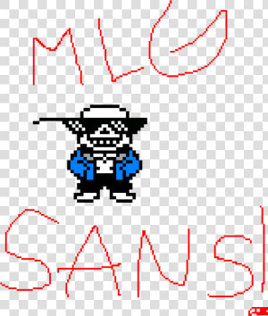 Mlg Sans Baby   Sans With Red Jacket  HD Png Download