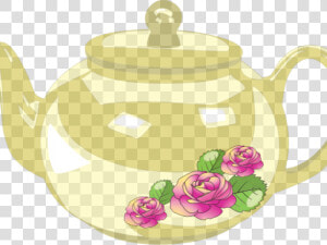 Tea Party Clipart Cartoon   Clipart Transparent Background Teapot  HD Png Download