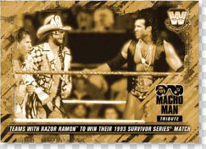 2018 Topps Wwe Heritage Teams With Razor Ramon To Win   Magento Product Placeholder  HD Png Download