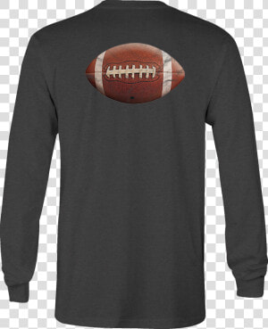 Football Long Sleeve Tshirt Leather Laces Shirt For   Black Kappa Long Sleeve T Shirt  HD Png Download