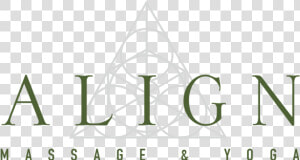 Align Massage Yoga Geometric Logo  HD Png Download