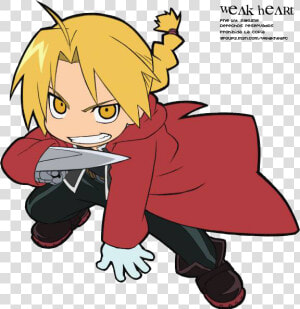 Fullmetal Alchemist Brotherhood Edward Chibi   Fullmetal Alchemist Brotherhood Chibi  HD Png Download