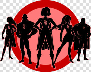 Transparent Superhero Silhouette Png   Wellness Superhero  Png Download