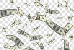 Transparent Dollar Bills Png   Raining Dollar Bills Png  Png Download